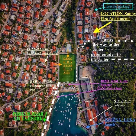 Apartman Sunny Elza 2 Hvar Town